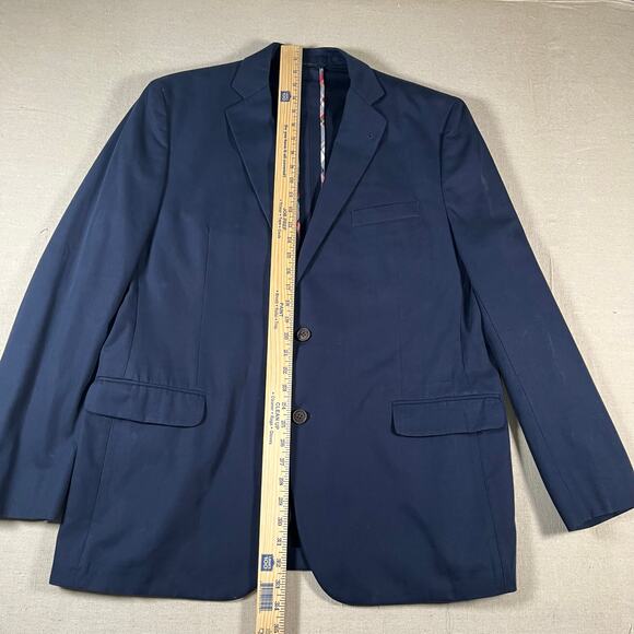 Brooks Brothers 1818 Fitzgerald Blazer 46L Navy Academia - Picture 8 of 10